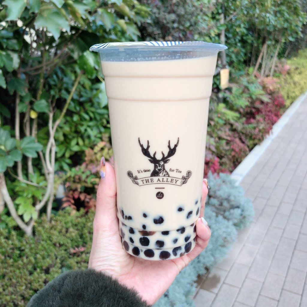 アッサムタピオカミルクティのL