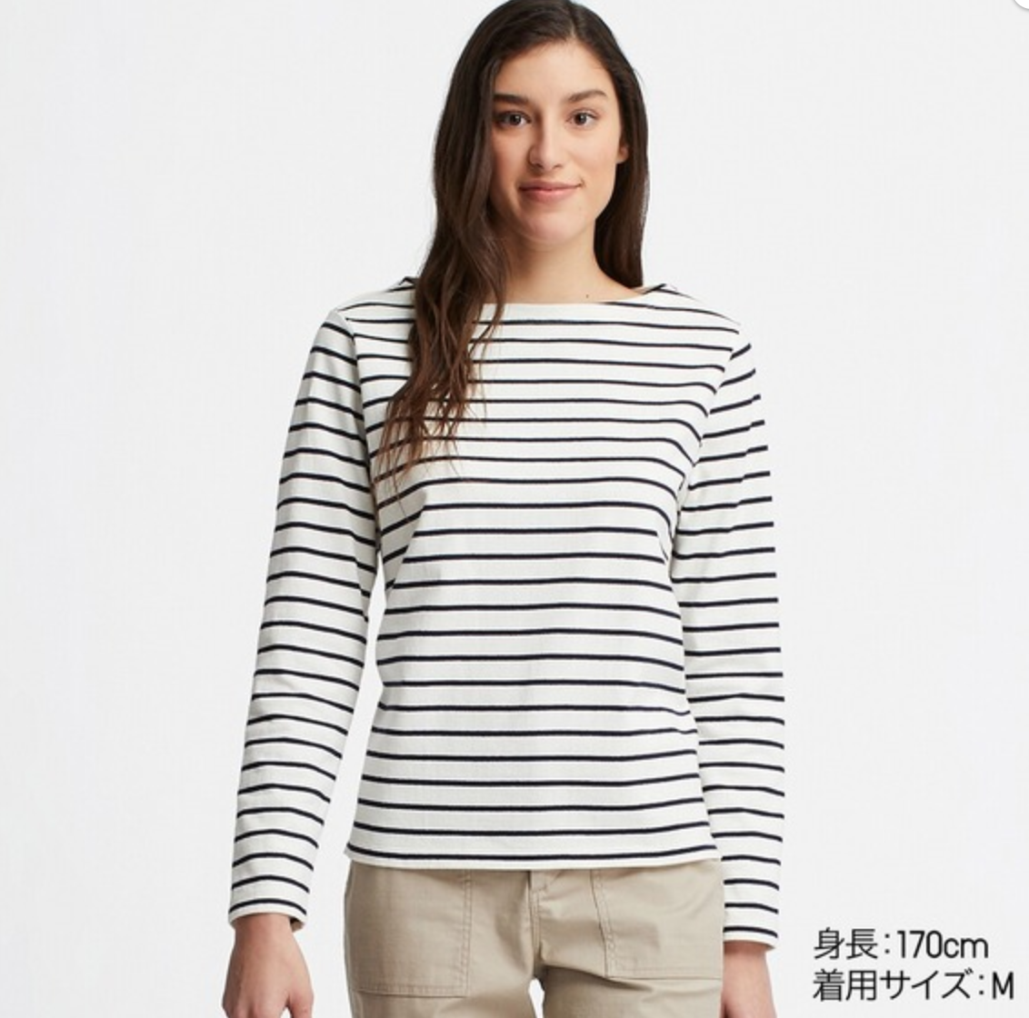 【ユニクロ】のボーダーボートネックTは絶対買った方が良いよ！