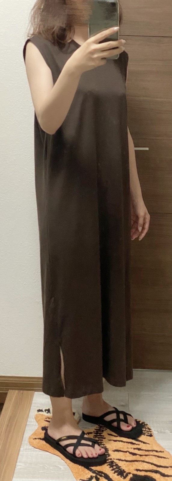 【GU】2020も人気！Iラインワンピース