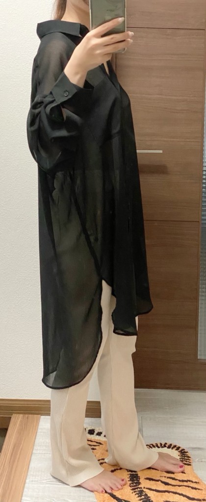 リブフレア着画